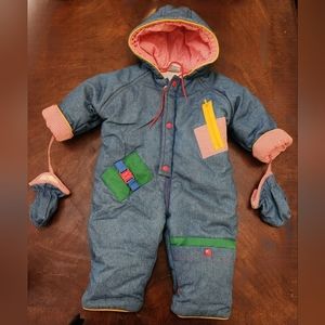❄️⛄️ Vintage Childs Snowsuit⛄️❄️